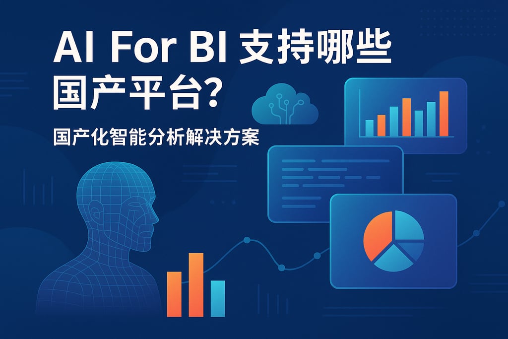 AI For BI支持哪些国产平台？国产化智能分析解决方案
